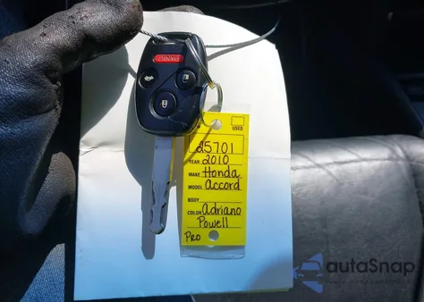 2010 Honda Accord 3.5 Ex-L из США, поврежденный, VIN 5KBCP3F83AB003096